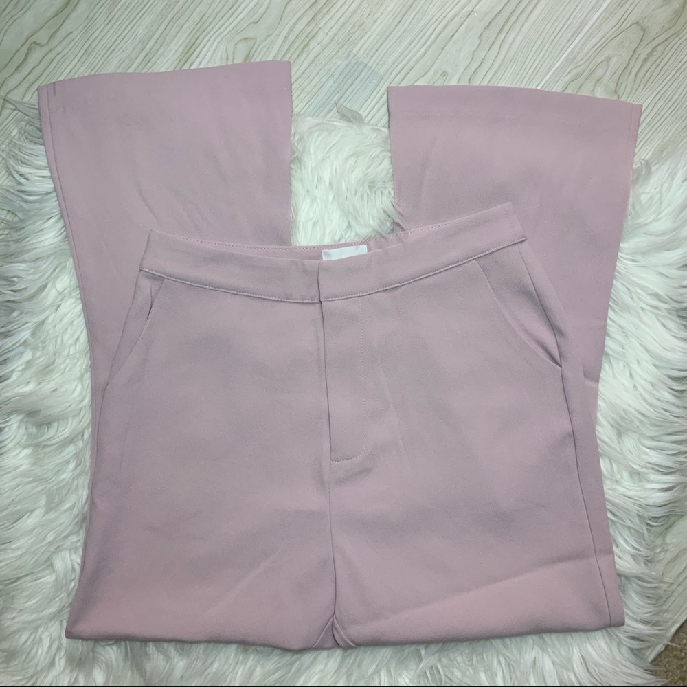 Foxiedox (Anthropologie) Light pink casual pants